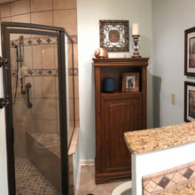 Master Bath Before And After.