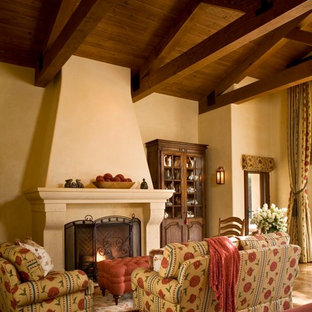 Stucco Fireplace Houzz