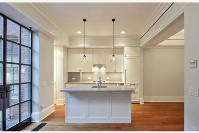 Kitchen - modern kitchen idea in New York