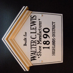 Custom Hand Painted Wood Signs - Novelty Signs