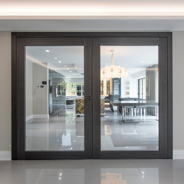 Full height, made to measure internal glass doors | Deuren