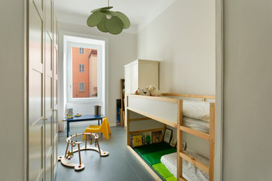 Immagine di una cameretta per bambini nordica