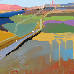 Paintings: "Flight" Archival Print - Fine Art Prints