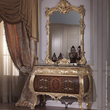 Luxury bedroom Emperador Gold