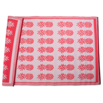 DII Coral Pineapple Outdoor Rug