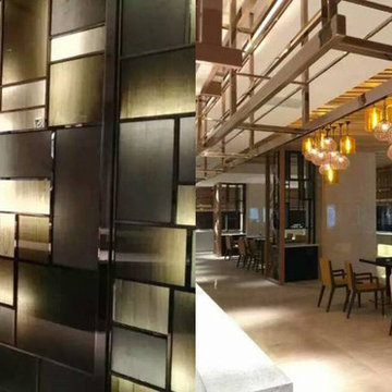 Decorative glass( laminated by EVA film)