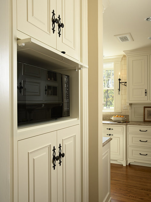 Hidden Microwave Design Ideas & Remodel Pictures Houzz