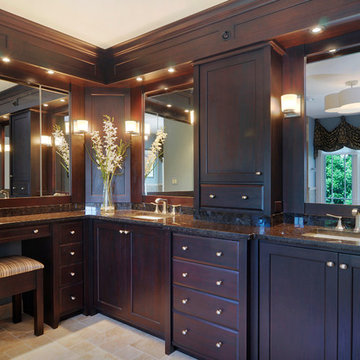 Long Grove Home Renovation - Master Bath Custom Cabinetry