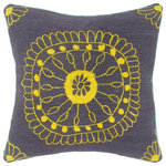 Bareens Designer Rugs - Rustic Pattison Kilim Suzani Handmade Pillow - Embellish your home with this timeless casual chic handmade Suzani Embroidered pillow made with gorgeous soft luxurious color pallet and an intricate design. Handmade pattern with beautiful color combination and unique majestic intricate design this handmade pillow is a mesmerizing addition to any d�cor. An intricate design and exquisite coloration make this handmade pillow a standout piece in any decor.