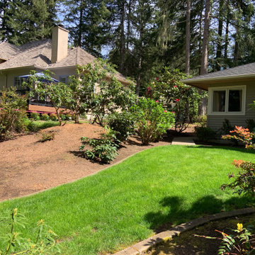Garden setting in Canterwood