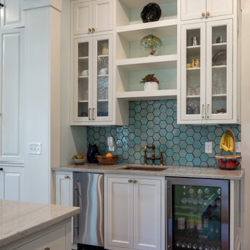Robin’s Egg Designer Kitchen