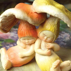Mushroom Babies Figurine - Decorative Objects And Figurines