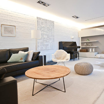 400 qm Atrium Bungalow in Bayern - Renovierung und Interior Design