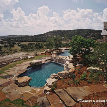Boerne Multi-Level Pool/Spa/Landscape