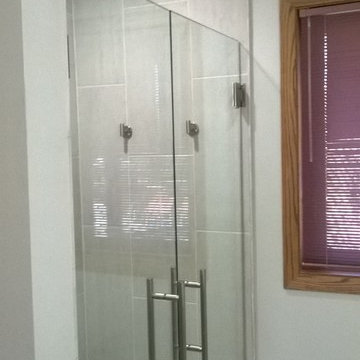 Glass French doors