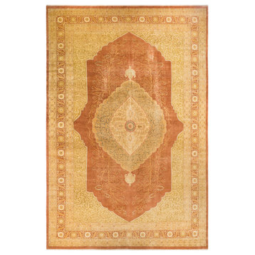 Mogul, One-of-a-Kind Hand-Knotted Area Rug Brown, 12'3"x18'0"