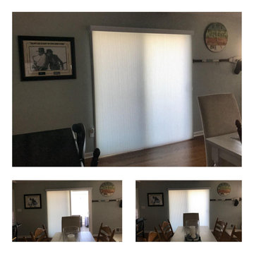 Honeycomb Duette Shades - Various Projects