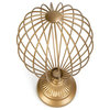 Gold Balloon Wire Hat Stands, Set of 2