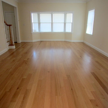 EAST ISLIP: 4" RIFT SAWN RED OAK INSTALLED & FINISHED - BONA AMBERSEAL/TRAFFIC
