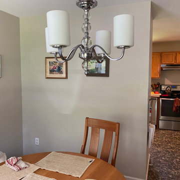 BEFORE (Existing view form Dining to Kitchen)