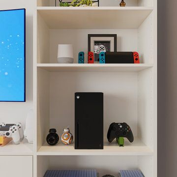 Modern White Game Center