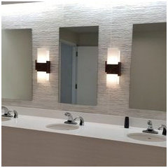 Basement bathroom lighting