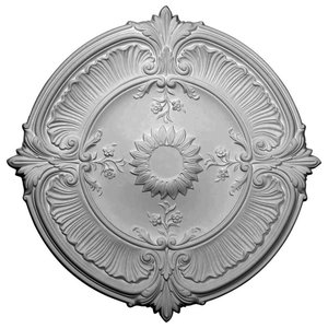 21 1 8 Odx3 5 8 Idx7 8 P Wreath Ceiling Medallion Traditional