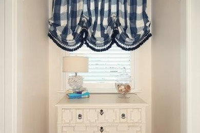 Arched Balloon Treatment in Dressing Room Alcove