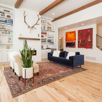 Transitional Living Room