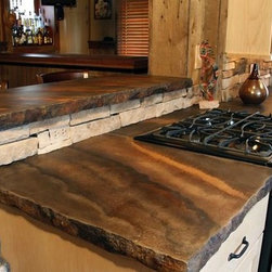 Indoor Concrete Countertops - Products