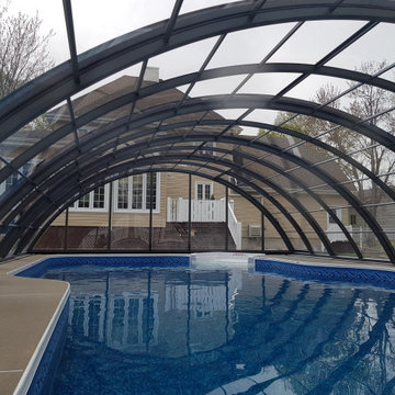 ALBIXON Retractable pool cover - New Brunswick, Canada