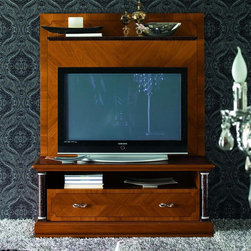 Rossetto Furniture - Platinum TV Unit Back - 801901000000TVU - Entertainment Centers And Tv Stands