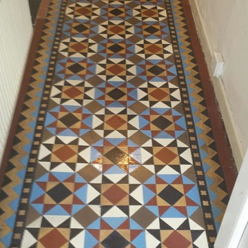 Victorian Tiled Hallway Restored in Stockton Heath Warrington
