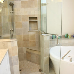 Master Bathroom Renovation - Shower Doors