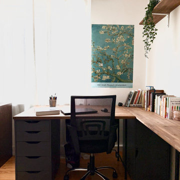 DIY Schreibtisch im Home Office