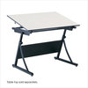 PlanMaster Adjustable Height Drafting Table in Black