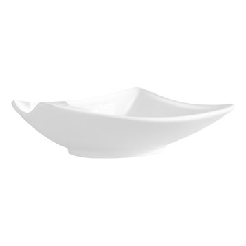 Fine Fixtures White Vitreous China Modern Vessel Sink