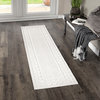 My Texas House by Orian Boucle Picket Fences Natural Area Rug, 1'11"x7'6"