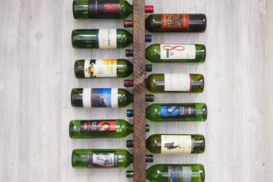 12 Bottle High Capacity Wall Wine Rack