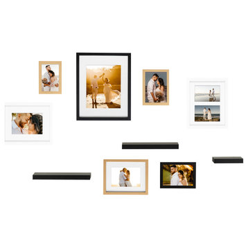 Gallery Wall Frame And Shelf Kit, Assorted