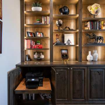 Highlands Ranch Home Office and Closet Built-in