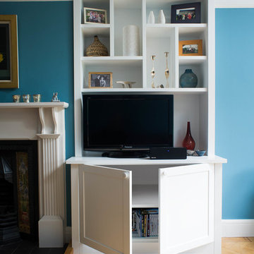 Modern - Classic Alcove storage