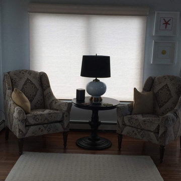Cordless Roller with Fabric Valance-Closed