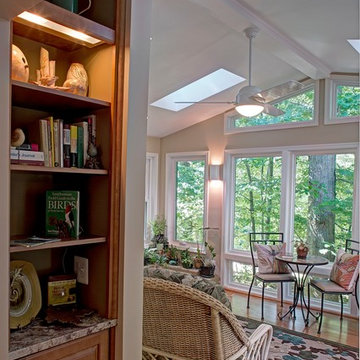 Book Nook and Field Glasses