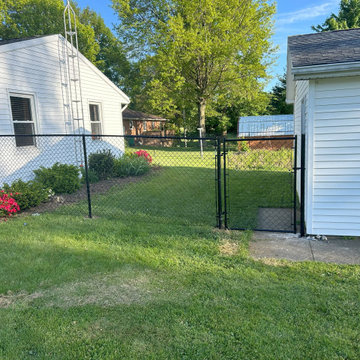 Chain link fence
