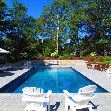 Chatham Swimming Pool with Outdoor Kitchen