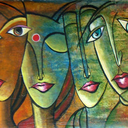 Feelings and Emotions- Original Acrylic Painting - Paintings