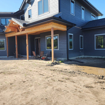 Black Gutters On Black House