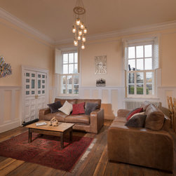 Tall Tier on Tier Shutters - Interior Shutters