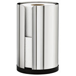 Blomus - Blomus Nexio 2-Roll Toilet Paper Holder, Polished - The Blomus Nexio 2-Roll Toilet Paper Holder is a stylish and discreet way to keep extra bathroom supplies on hand. This cylindrical holder is made from polished stainless steel and stores two extra rolls of toilet paper. Pair it with modern bathroom design elements for a simple, chic feel.